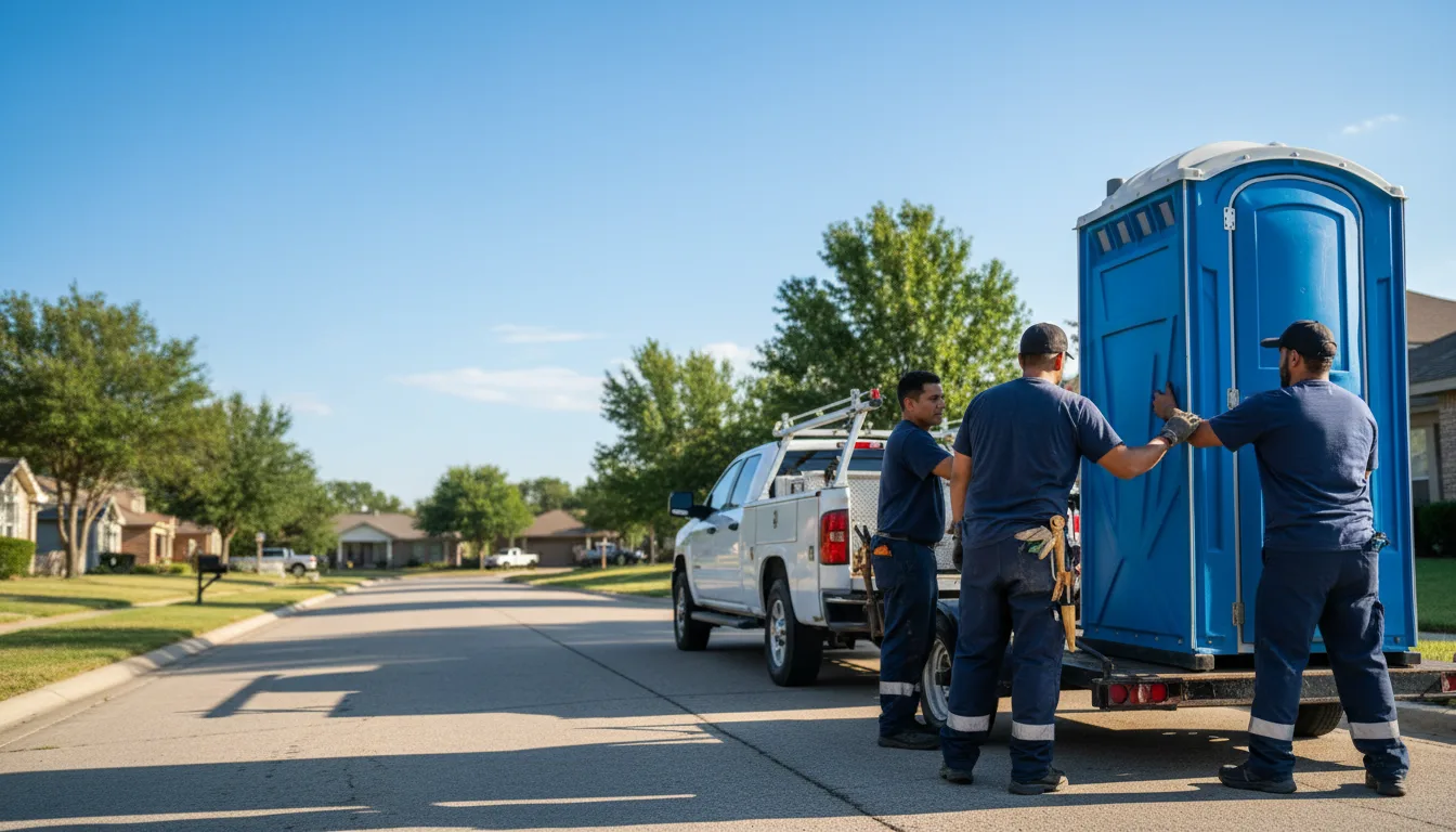 Portable Toilet Rental in Milton, KS near me